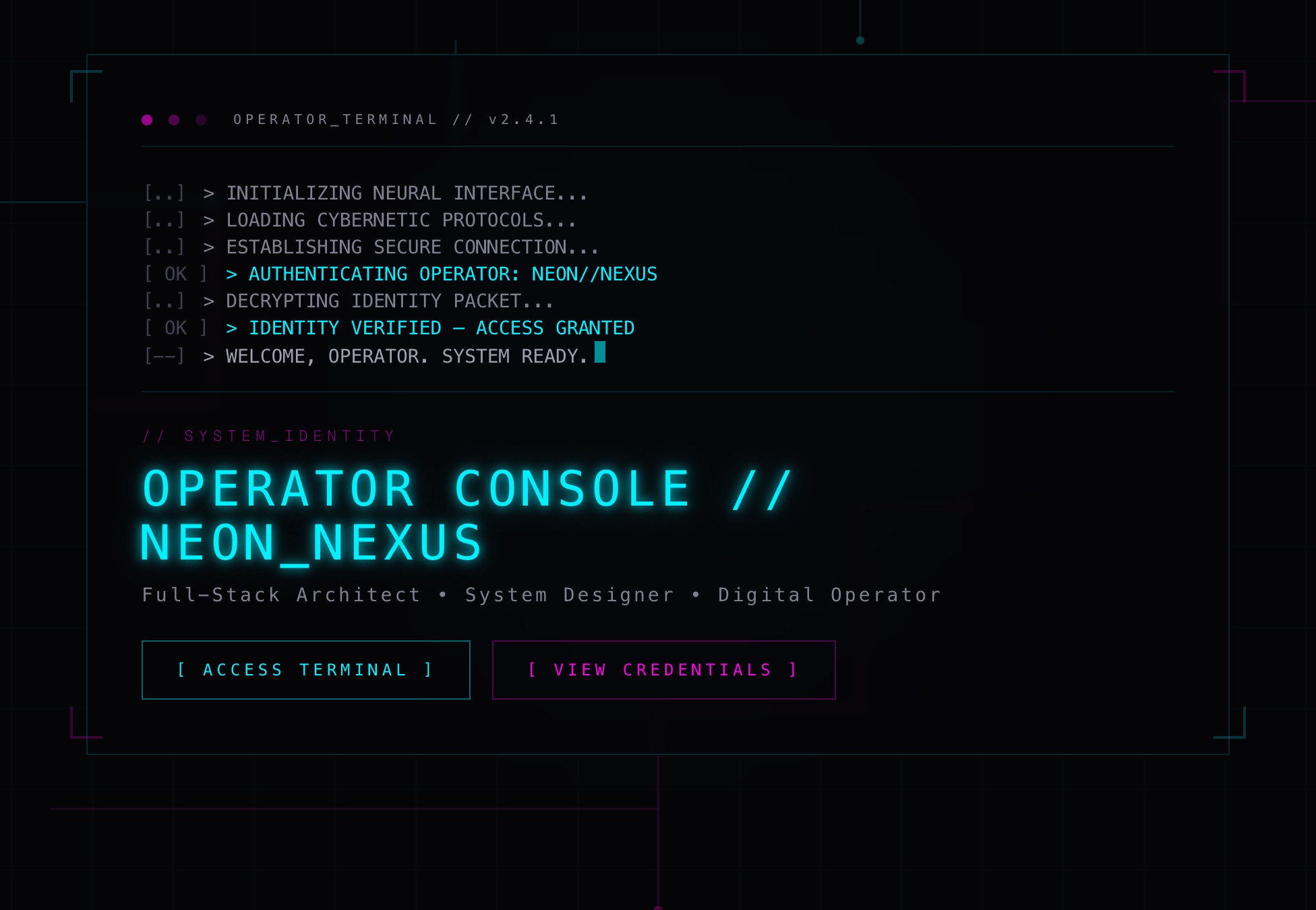 Neon Atlas